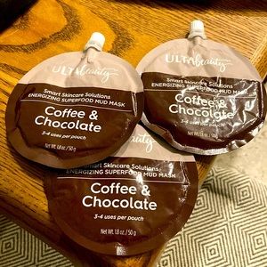 NWOT Ulta Coffee & Chocolate Mud Mask - 3 Count, Discontinued Product